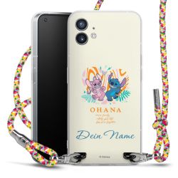 New Carry Case Transparent Stoff colourful/silber