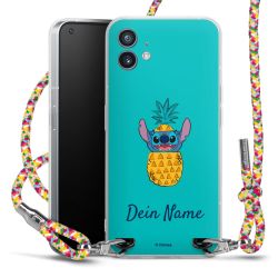 New Carry Case Transparent Stoff colourful/silber