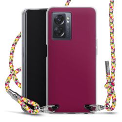 New Carry Case Transparent Stoff colourful/silber