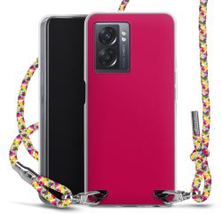 New Carry Case Transparent Stoff colourful/silber