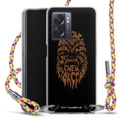 New Carry Case Transparent Stoff colourful/silber