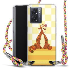 New Carry Case Transparent Stoff colourful/silber