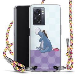 New Carry Case Transparent Stoff colourful/silber