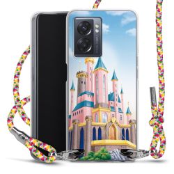 New Carry Case Transparent Stoff colourful/silber