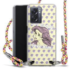 New Carry Case Transparent Stoff colourful/silber