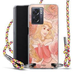 New Carry Case Transparent Stoff colourful/silber