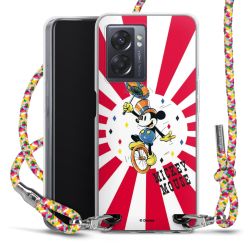 New Carry Case Transparent Stoff colourful/silber