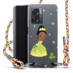 New Carry Case Transparent Stoff colourful/silber