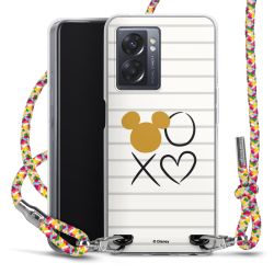 New Carry Case Transparent Stoff colourful/silber