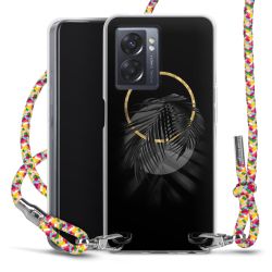 New Carry Case Transparent Stoff colourful/silber