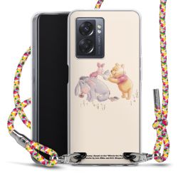 New Carry Case Transparent Stoff colourful/silber