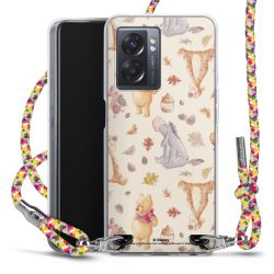 New Carry Case Transparent Stoff colourful/silber