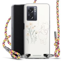 New Carry Case Transparent Stoff colourful/silber