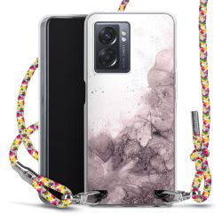 New Carry Case Transparent Stoff colourful/silber