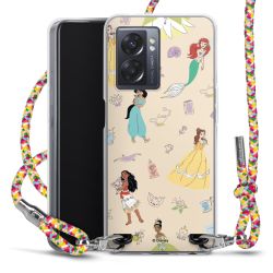 New Carry Case Transparent Stoff colourful/silber