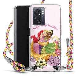 New Carry Case Transparent Stoff colourful/silber