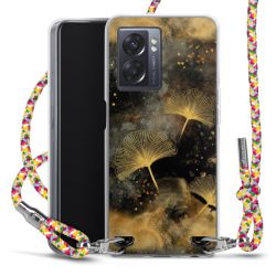 New Carry Case Transparent Stoff colourful/silber