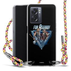 New Carry Case Transparent Stoff colourful/silber