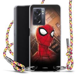 New Carry Case Transparent Stoff colourful/silber