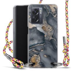 New Carry Case Transparent Stoff colourful/silber