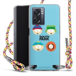 New Carry Case Transparent Stoff colourful/silber