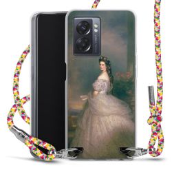 New Carry Case Transparent Stoff colourful/silber