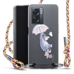 New Carry Case Transparent Stoff colourful/silber