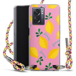 New Carry Case Transparent Stoff colourful/silber