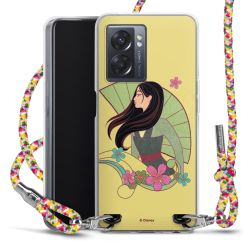 New Carry Case Transparent Stoff colourful/silber