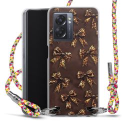 New Carry Case Transparent Stoff colourful/silber