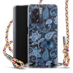 New Carry Case Transparent Stoff colourful/silber