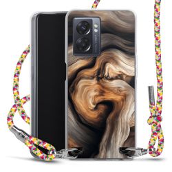 New Carry Case Transparent Stoff colourful/silber