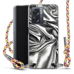 New Carry Case Transparent Stoff colourful/silber