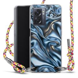 New Carry Case Transparent Stoff colourful/silber