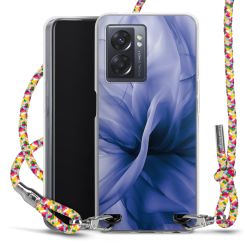 New Carry Case Transparent Stoff colourful/silber