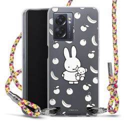 New Carry Case Transparent Stoff colourful/silber