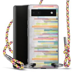 Carry Case Transparent Fabric colourful