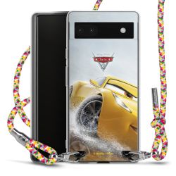 New Carry Case Transparent Stoff colourful/silber