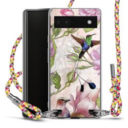 Carry Case Transparent Fabric colourful