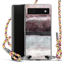 New Carry Case Transparent Stoff colourful/silber