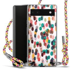 Carry Case Transparent Fabric colourful