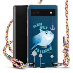 New Carry Case Transparent Stoff colourful/silber