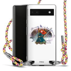 New Carry Case Transparent Stoff colourful/silber