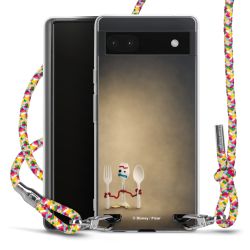 New Carry Case Transparent Stoff colourful/silber