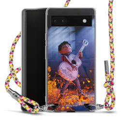 New Carry Case Transparent Stoff colourful/silber