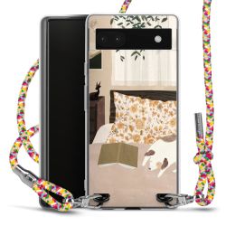 Carry Case Transparent Fabric colourful