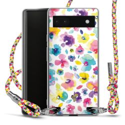 Carry Case Transparent Fabric colourful