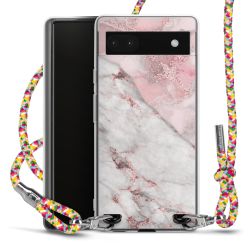 New Carry Case Transparent Stoff colourful/silber