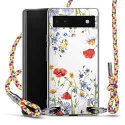 Carry Case Transparent Fabric colourful