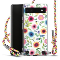 Carry Case Transparent Fabric colourful